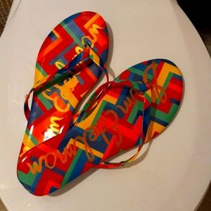 Cute colorful flipflops